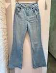 dzwony levis z wysokim stanem w27 l34 70s high flare