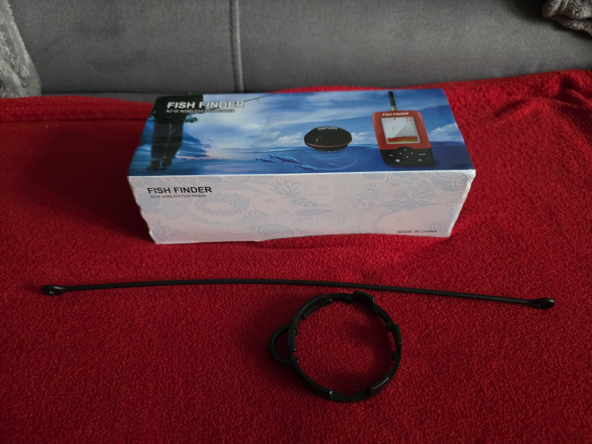 Łódka zanętowa flytec v080 jak v030 + echosonda fishfinder