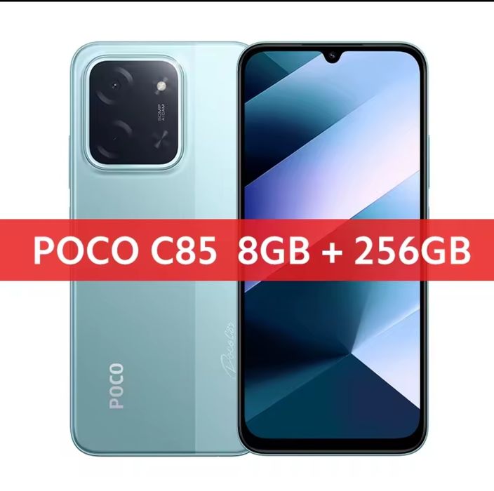 POCO C85 8/256Gb з блоком живлення.