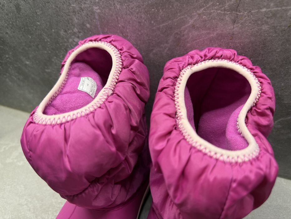 Зимові гумові чоботи (резинові сапоги) Crocs Winter Puff Boot
