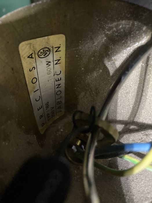 Люстра хрустальная Preciosa Jablonec N.N. 1960е(Чехословаия)