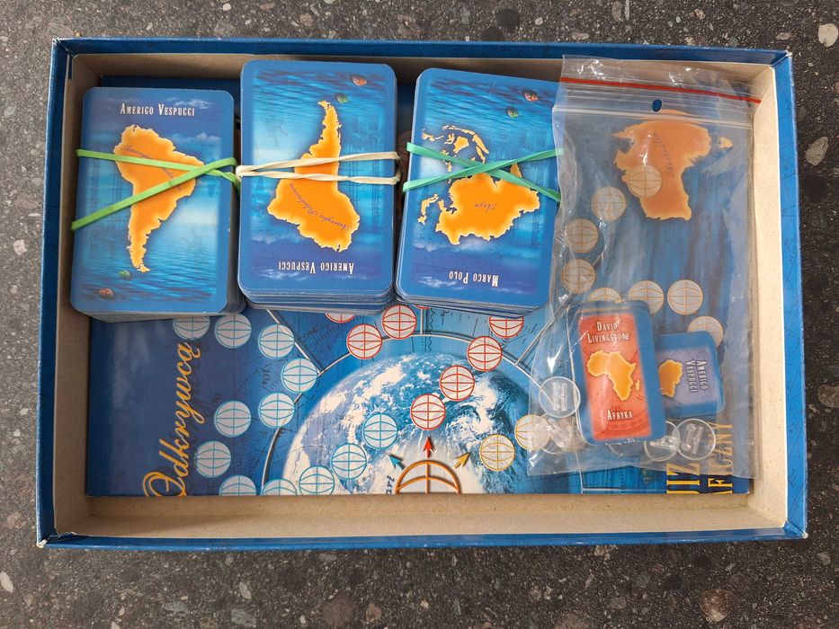 Quiz geograficzny gra edukacyjna trefl