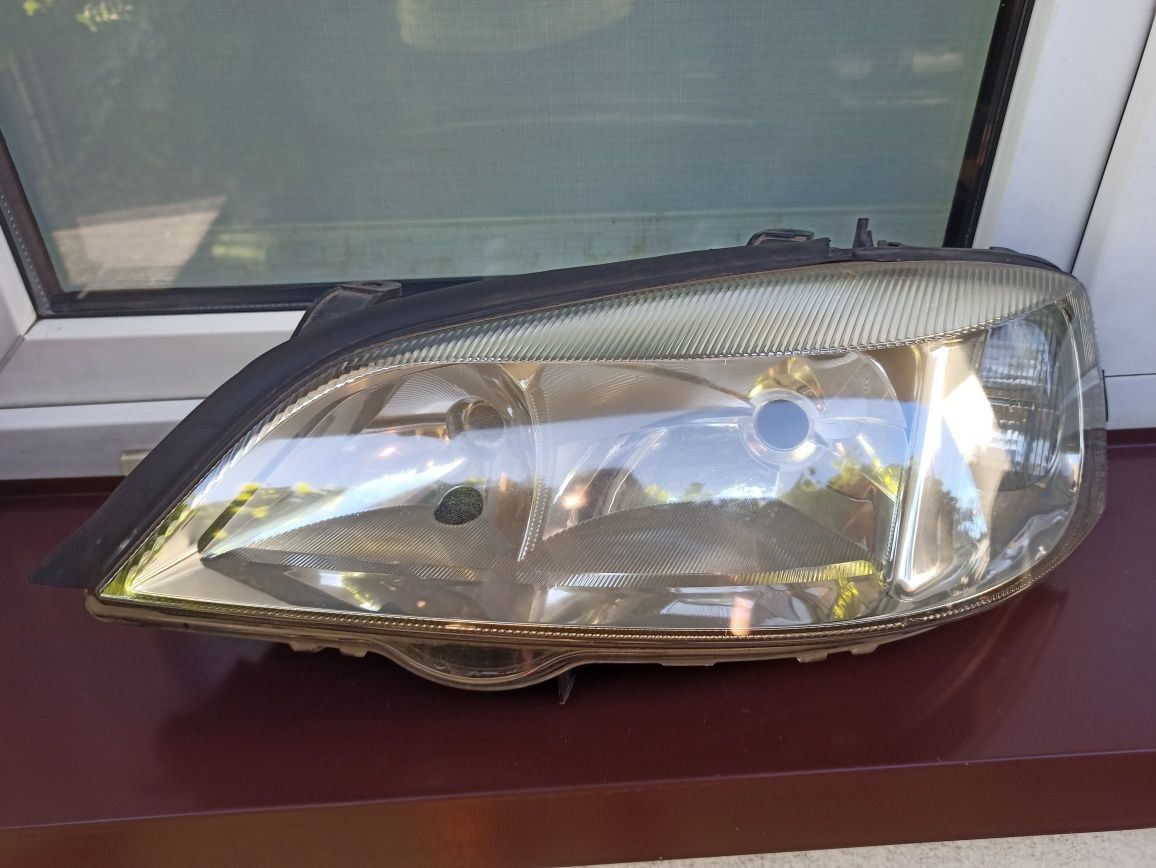 Opel Astra G lampa przednia lewa reflektor przód kierowcy