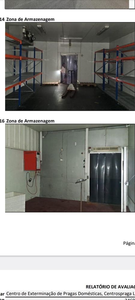 Armazem normal ou Armazem refrigerado