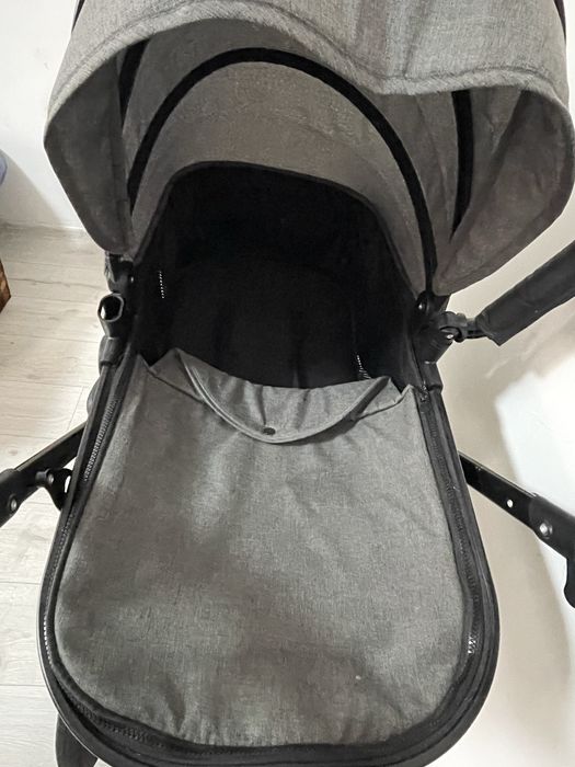 Коляска трансформер з реверсивним блоком + автокрісло