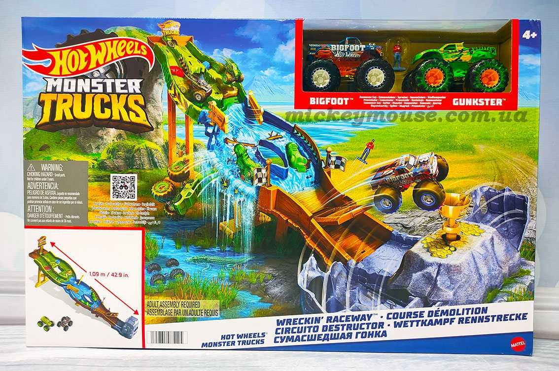 Хот Вілс Перегони титанів Hot Wheels Monster Trucks HJG32 HGV12