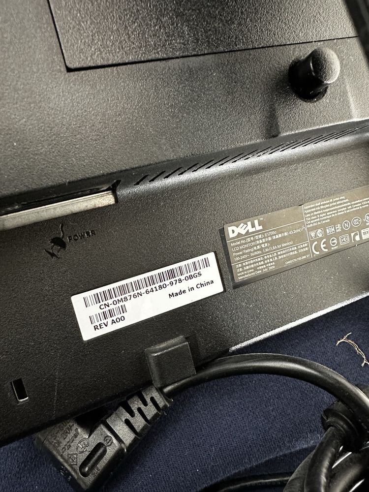 Monitor ekran 17’ DELL E170C