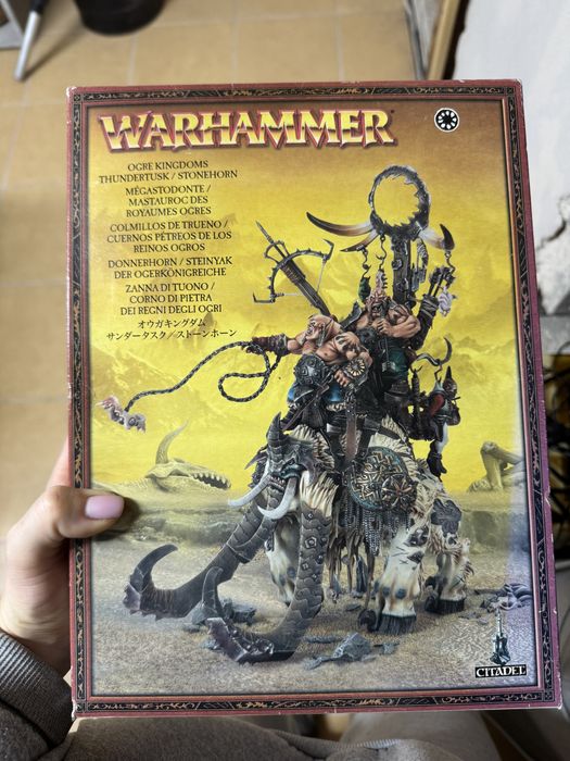 Warhammer Ogre Kingdoms Thundertusk/Stonehorn
