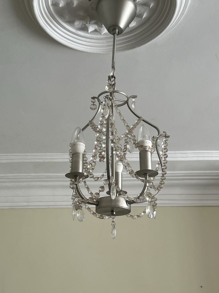 Candeiro lustre ikea KRISTALLER (2 unid)