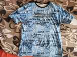 T-shirt męski niebieski w rozmiarze XXL