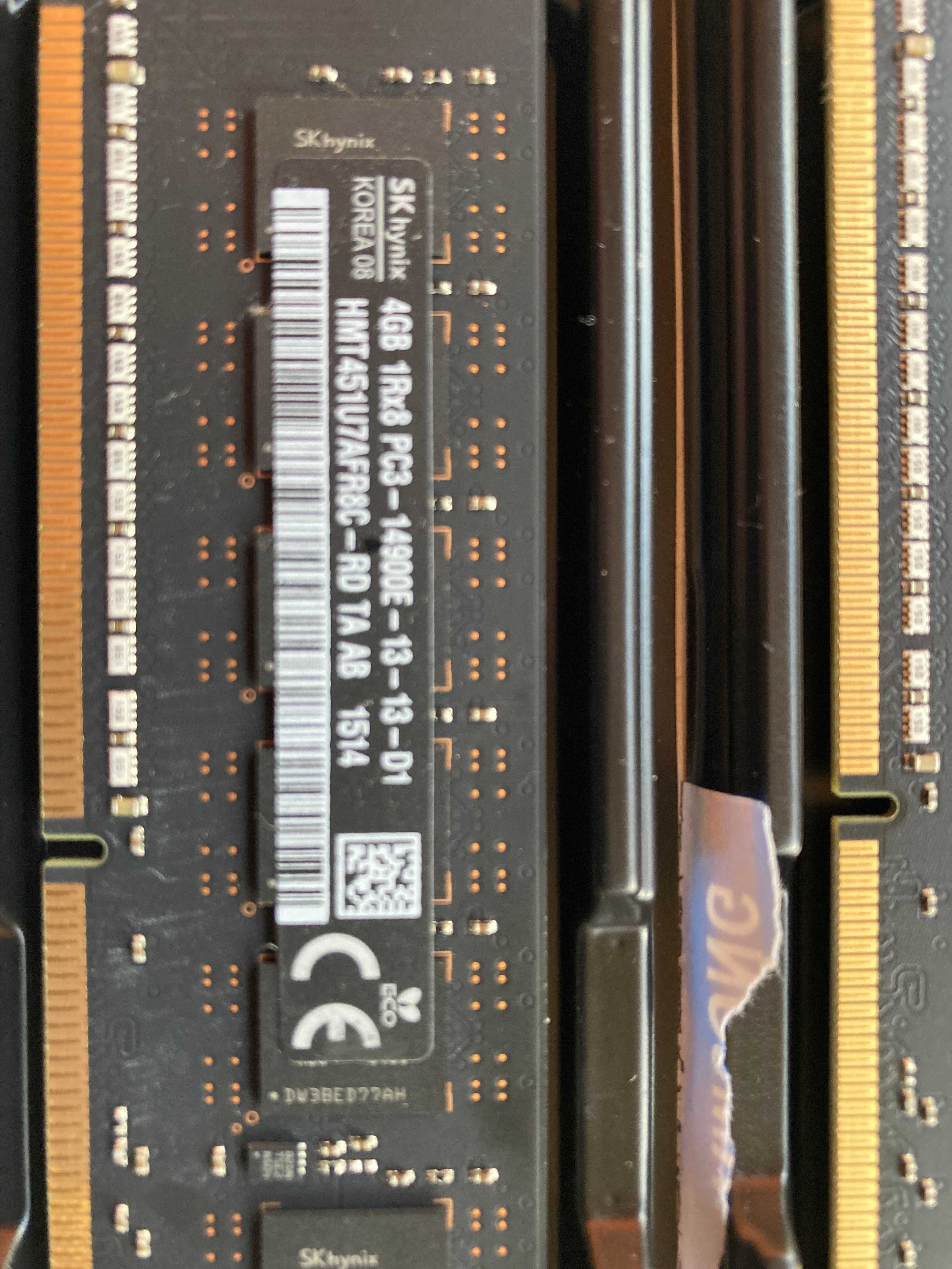 Pamięci Hynix PC3 - 14900E DDR3 1866 MHz ECC Unbuffered 8GB (2x4GB)