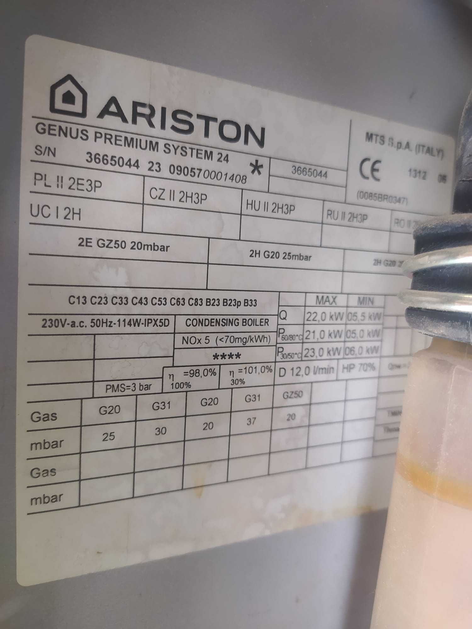 Ariston Genus Premium System 24kW na części