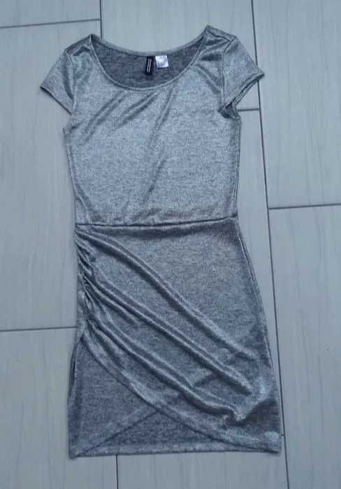 Jak NOWA elegancka sukienka H&M 36 S - XS - 164