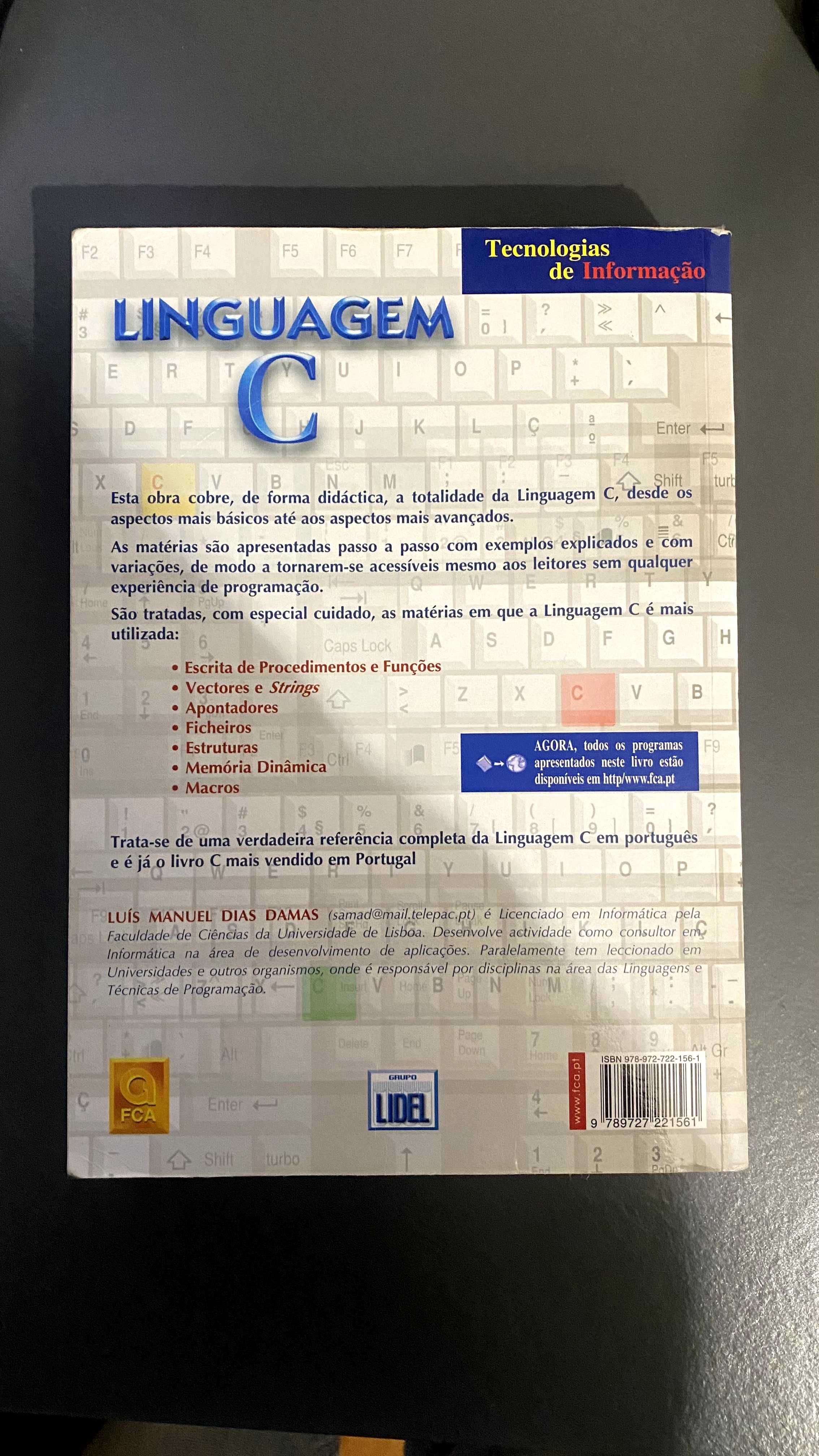 Livro linguagem C de Luís Damas