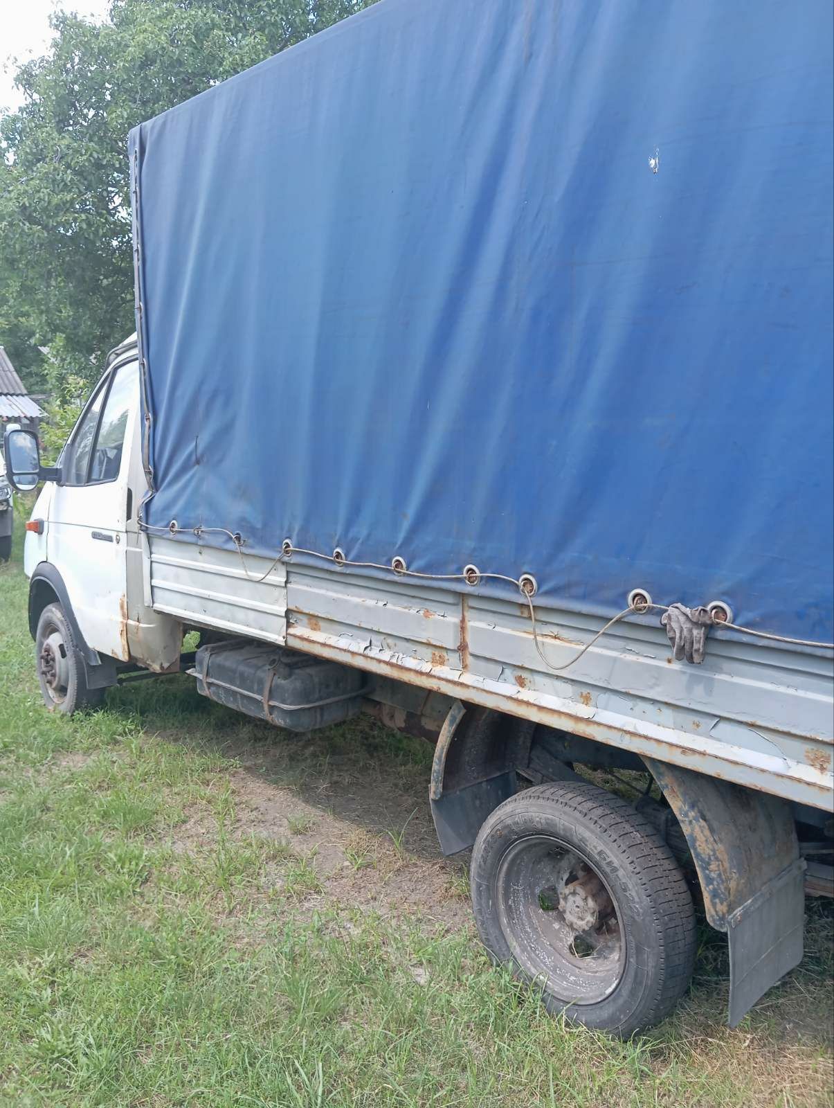 Тент на газель четырехметровую