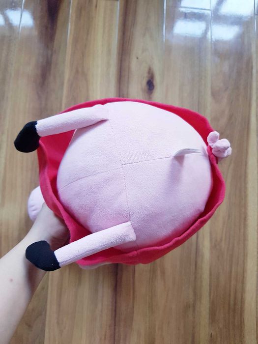 świnka Peppa z misiem Beanie Buddies Ty czerwona sukienka