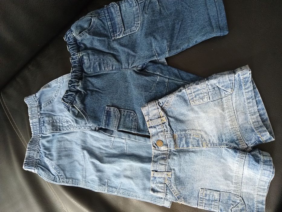 komplet spodenek Spodenki Jeans Bermudy Wiosna Przedwiośnie Lato