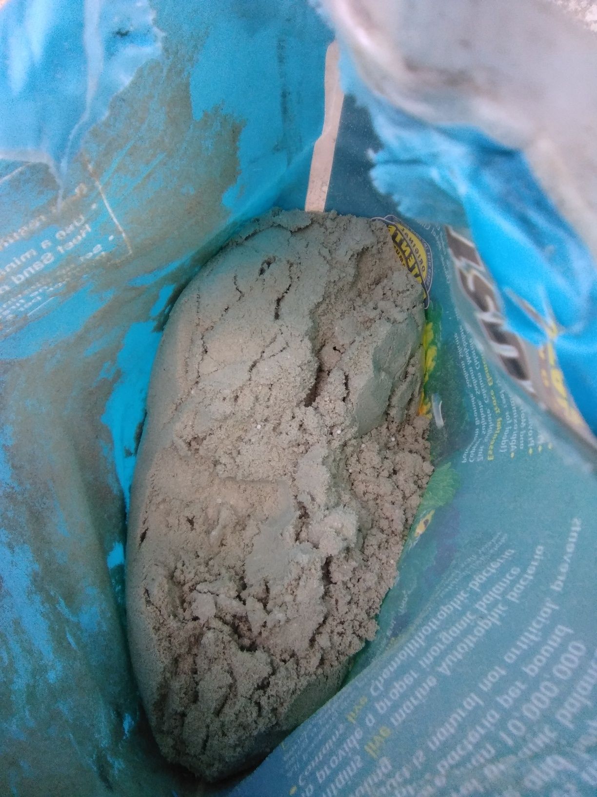 Песок белый арагонитовый (коралловая крошка) 9.07 кг
