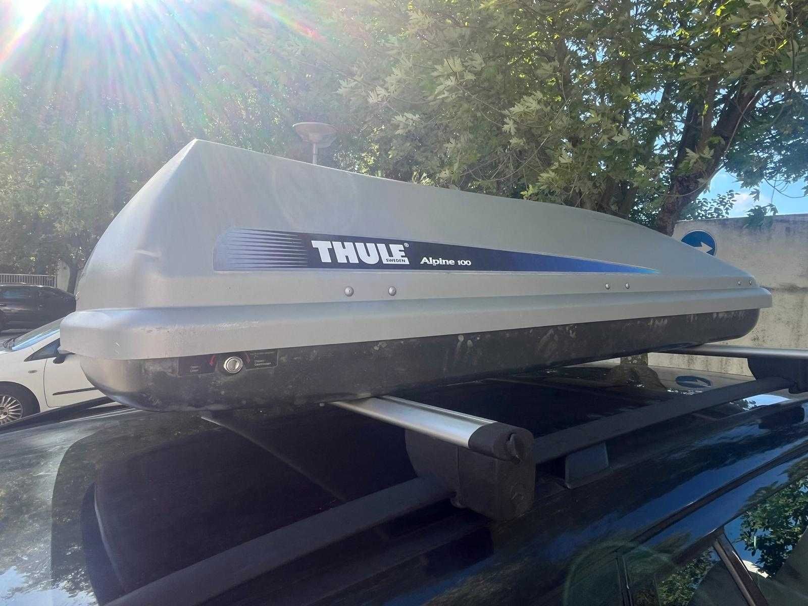 Mala de Tejadilho THULE Alpine 100 + Barras Originais MERCEDES