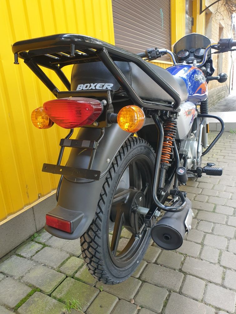 .Новий мотоцикл BAJAJ BOXER BMX 125