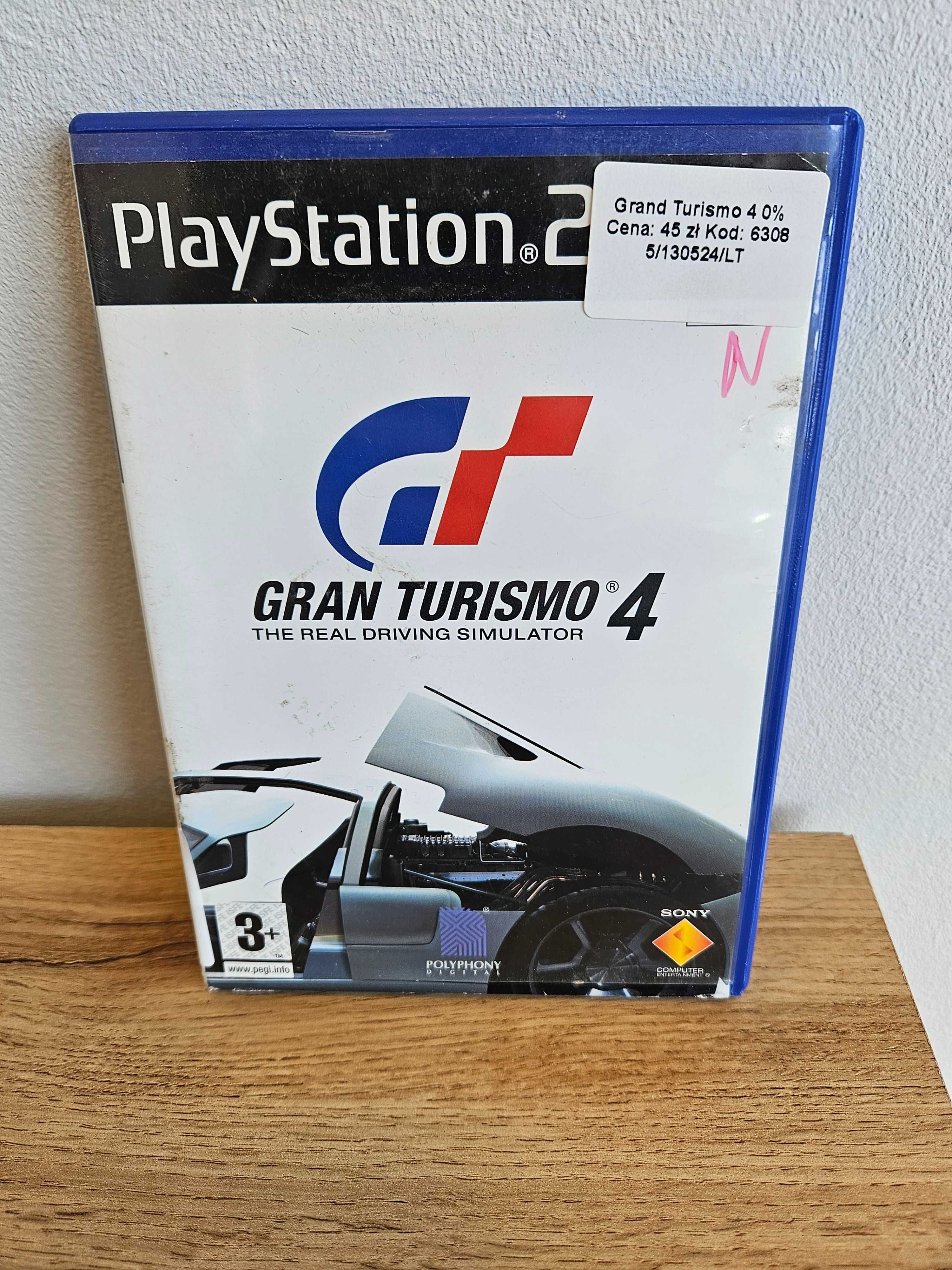 Grand Turismo 4 PlayStation 2 As Game & GSM 6308