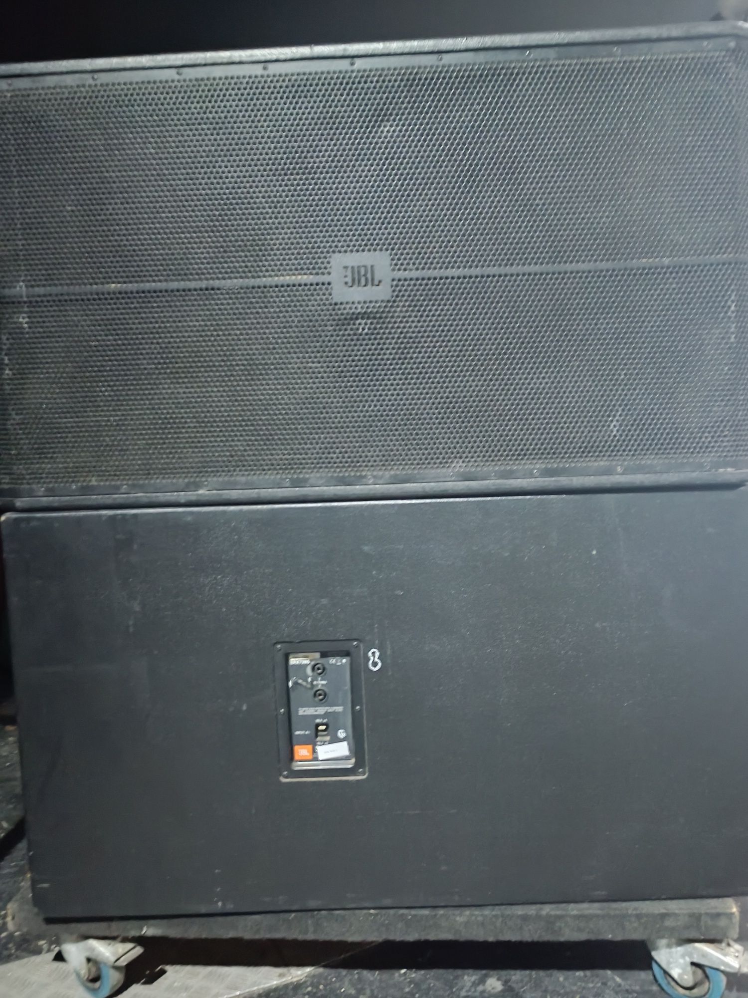 Sistema de som da JBL SRX