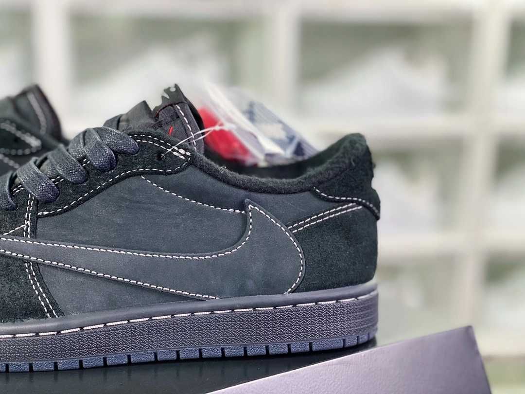 Buty Jordan 1RetroLowOGSP TravisScottBlackPhantom Trampki Moda R.44