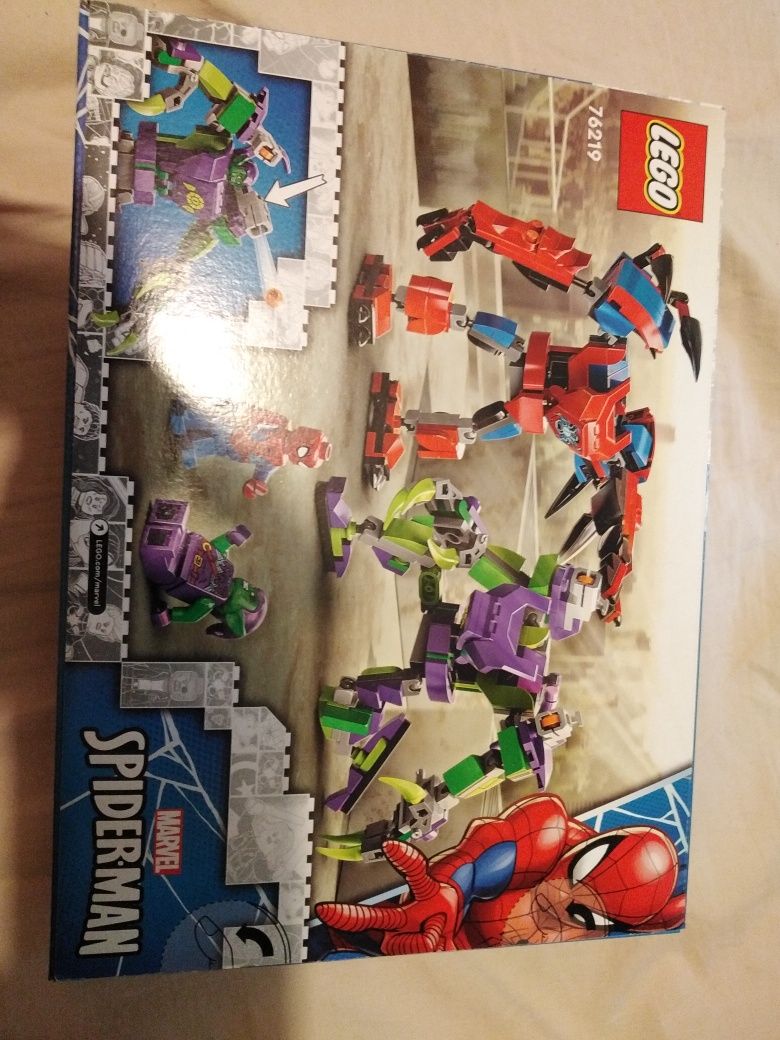 LEGO® 76219 Marvel Super Heroes - Bitwa mechów Spider-Mana i Zielonego