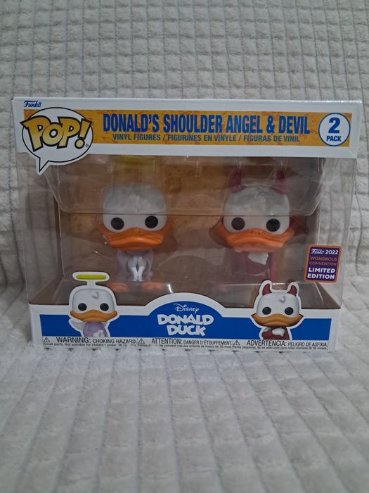 Funko pop Donald Duck Angel and Devil 2 pack Limited Edition