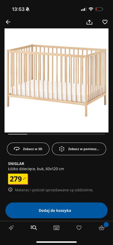 Lozeczko sniglar Ikea