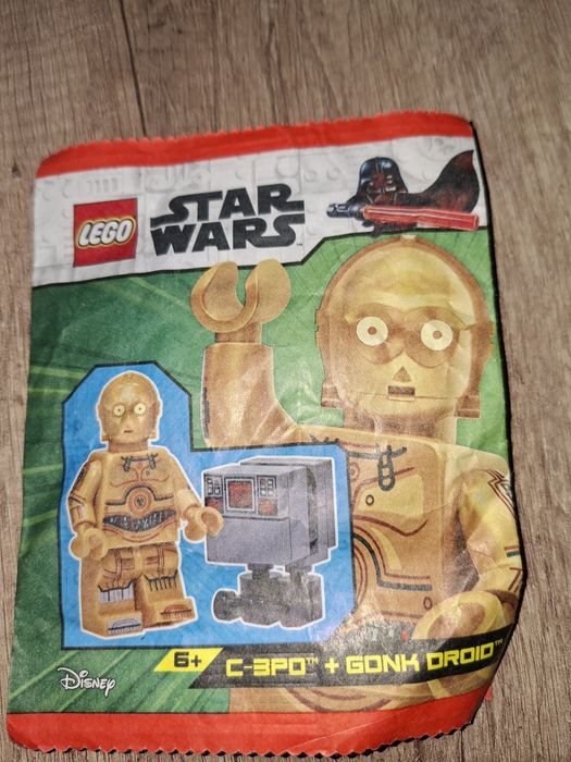 Lego Star Wars saszetka z figurką C3-PO i  Gonk Droid  #912310