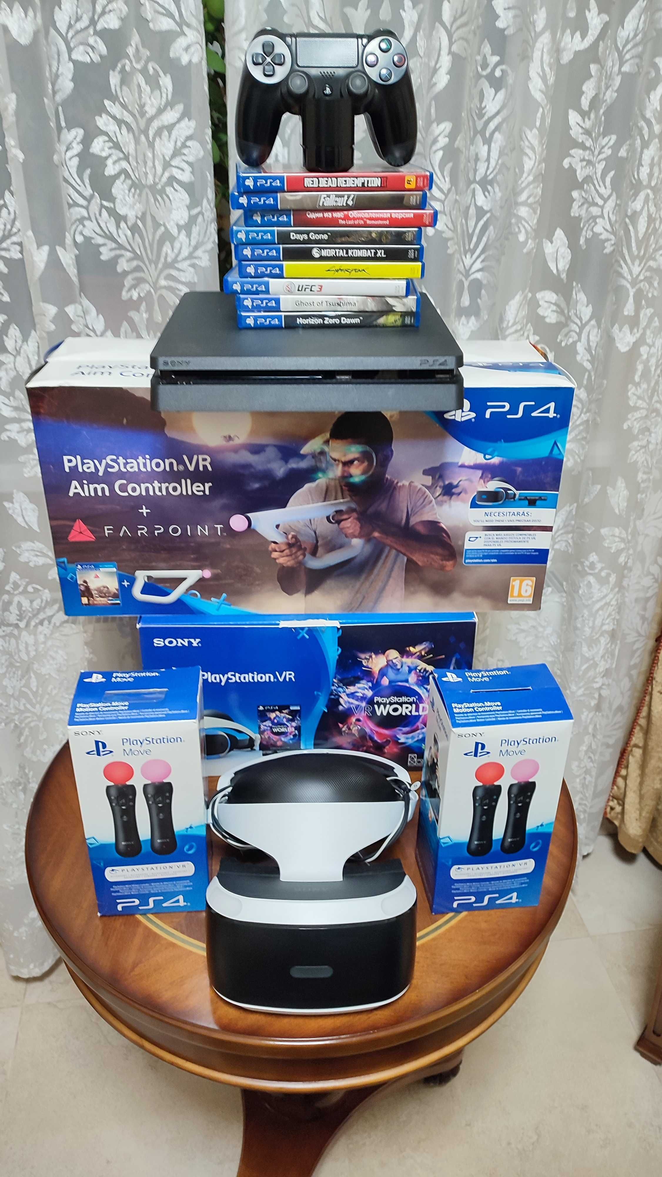 Sony PlayStation 4 плюс комплектующие