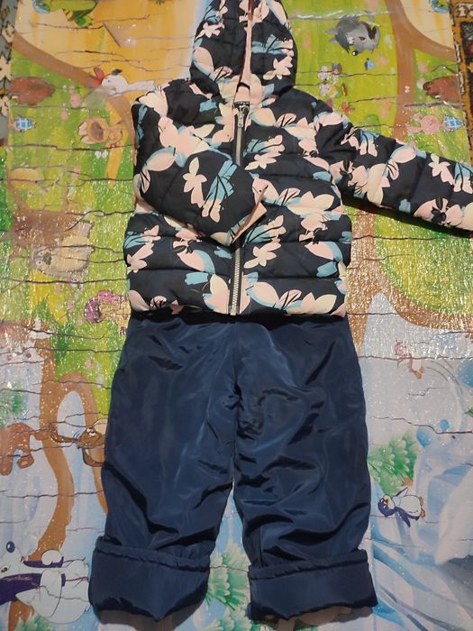 Зимова куртка полукомбез. 92.р комплект зимовий