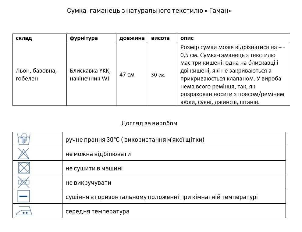 Напоясна жіноча сумка-гаманець "Гаман гобеленовий Е "