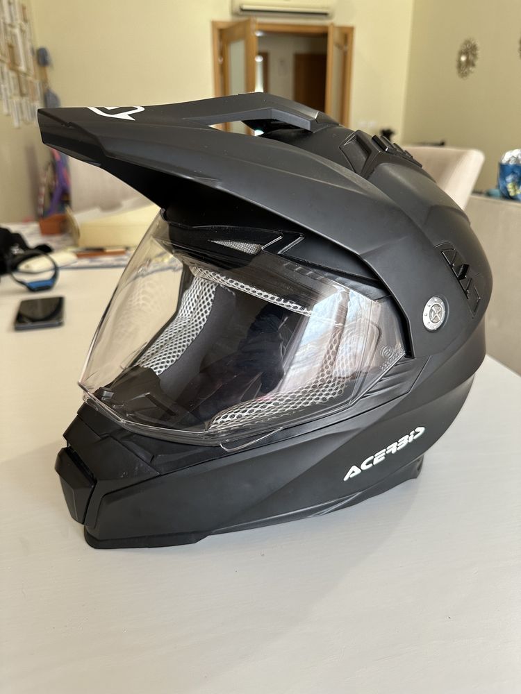 Capacete ACERBIS ACORDE preto mate tamanho L