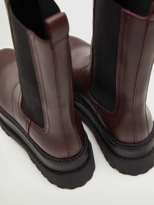 Демісезонні Челсі коричневі Mango