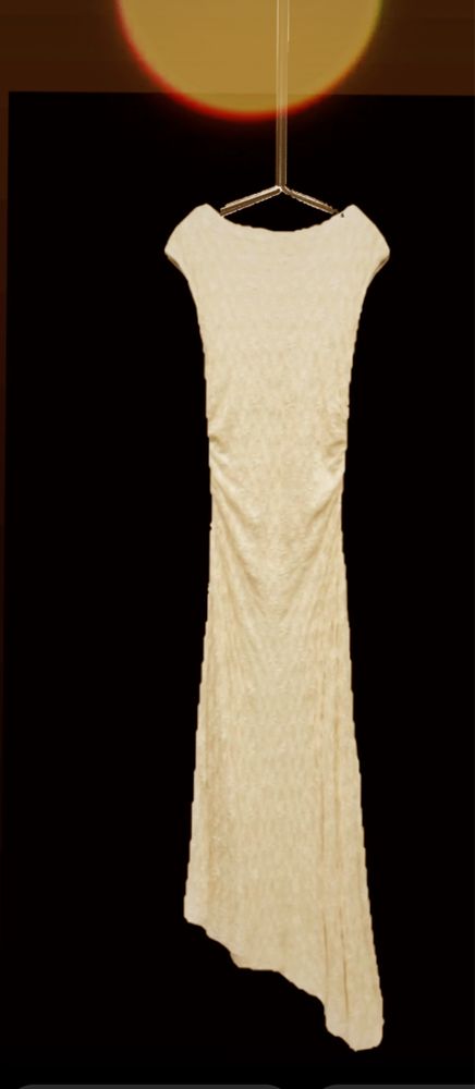 Vestido longo renda