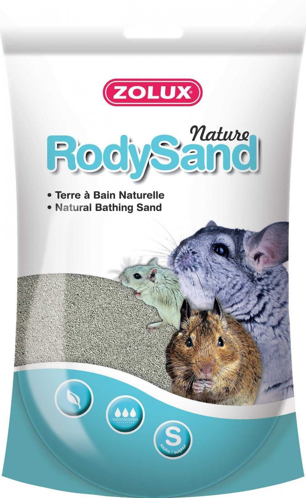 ZOLUX Piasek do kąpieli Rody Sand 2l naturalny