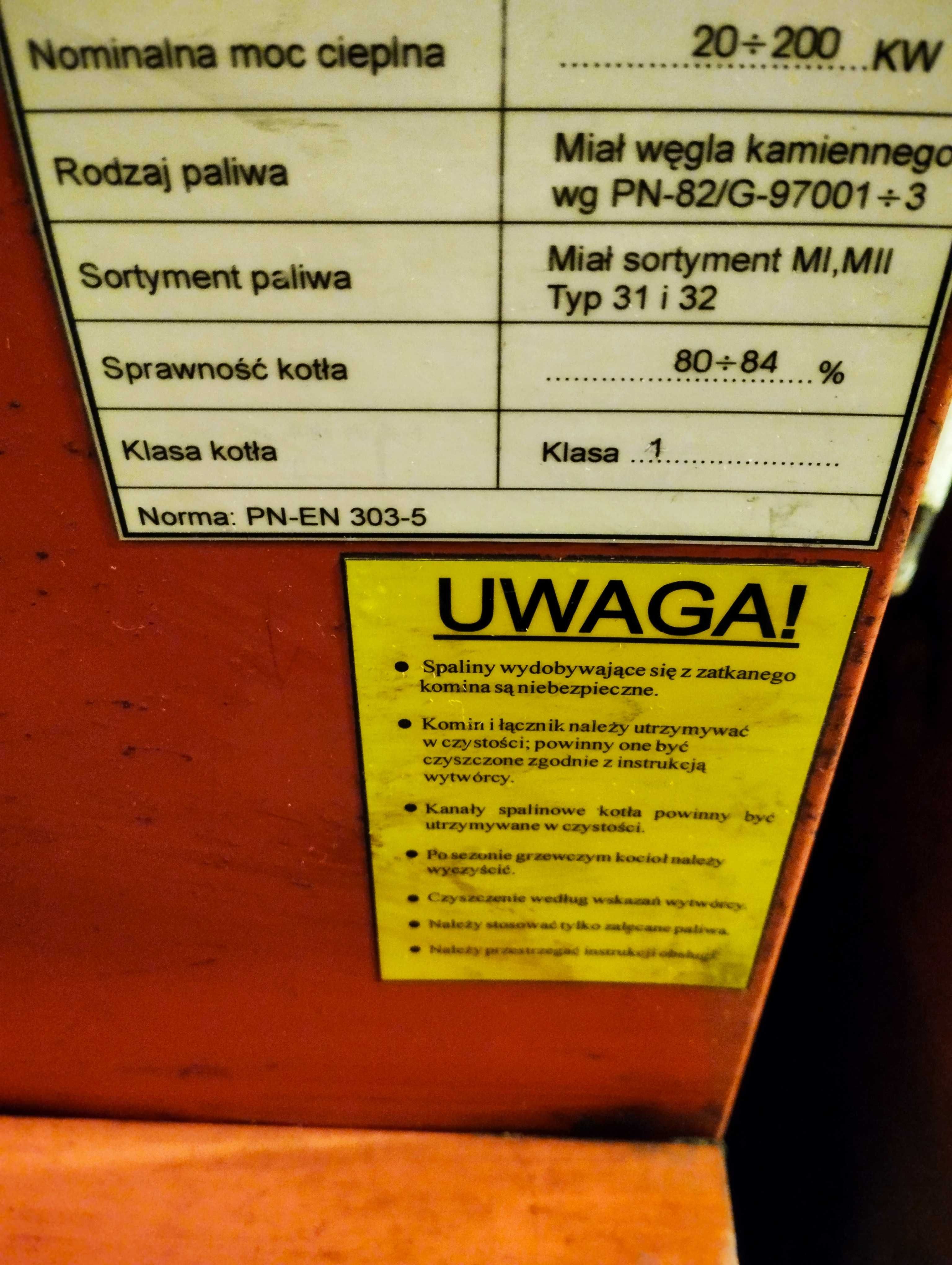 Części do pieca 30 KW