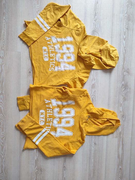 Bluza bluzy dla bliźniaczek 134/140 HM