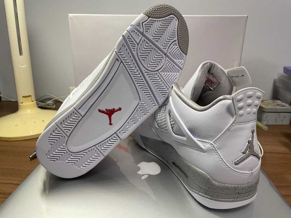 Buty Trampk Jordan 4 Retro White Oreo R.41