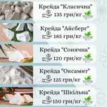 Мел пищевой (сухой,чистый)
