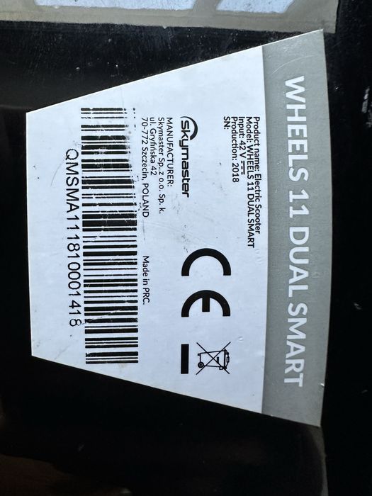 Skymaster wheels dual smart 11
