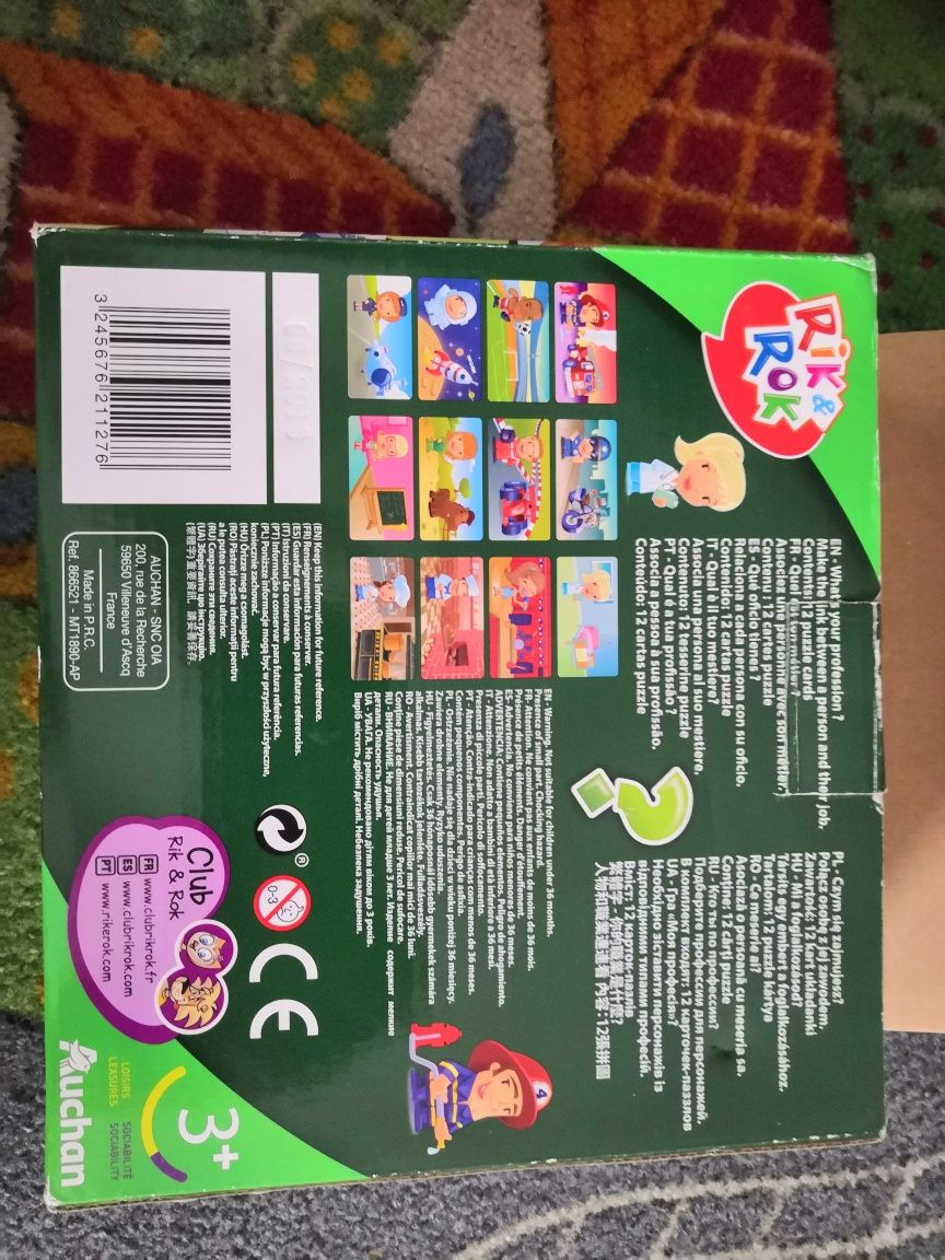 Rik & Rok puzzle Jaki jest twój zawód