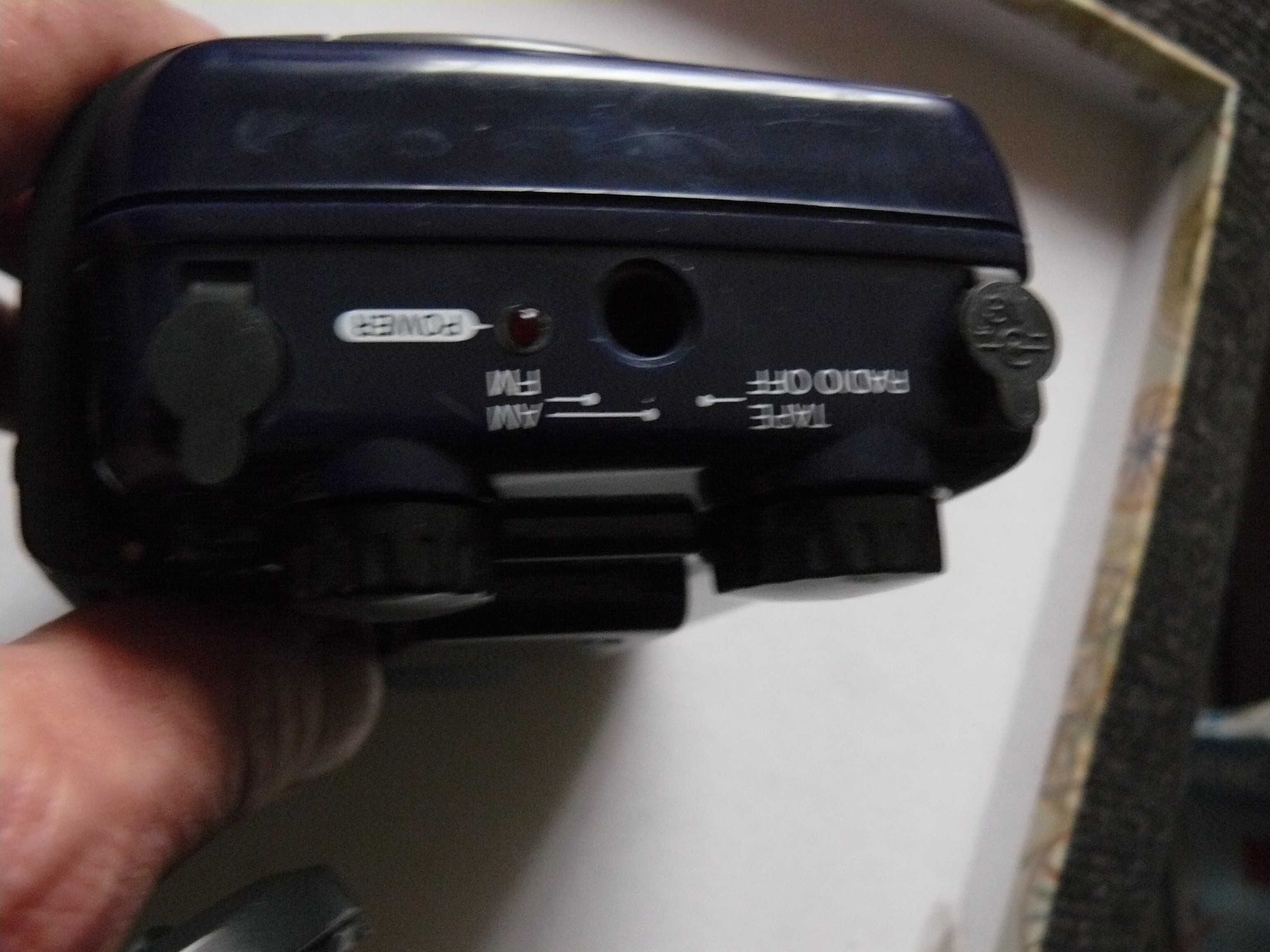 Walkman Welltech radio kaseta słuchawki