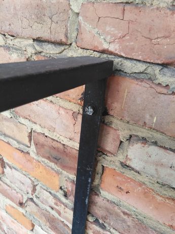 Balustrada metalowa ocynkowana czarna