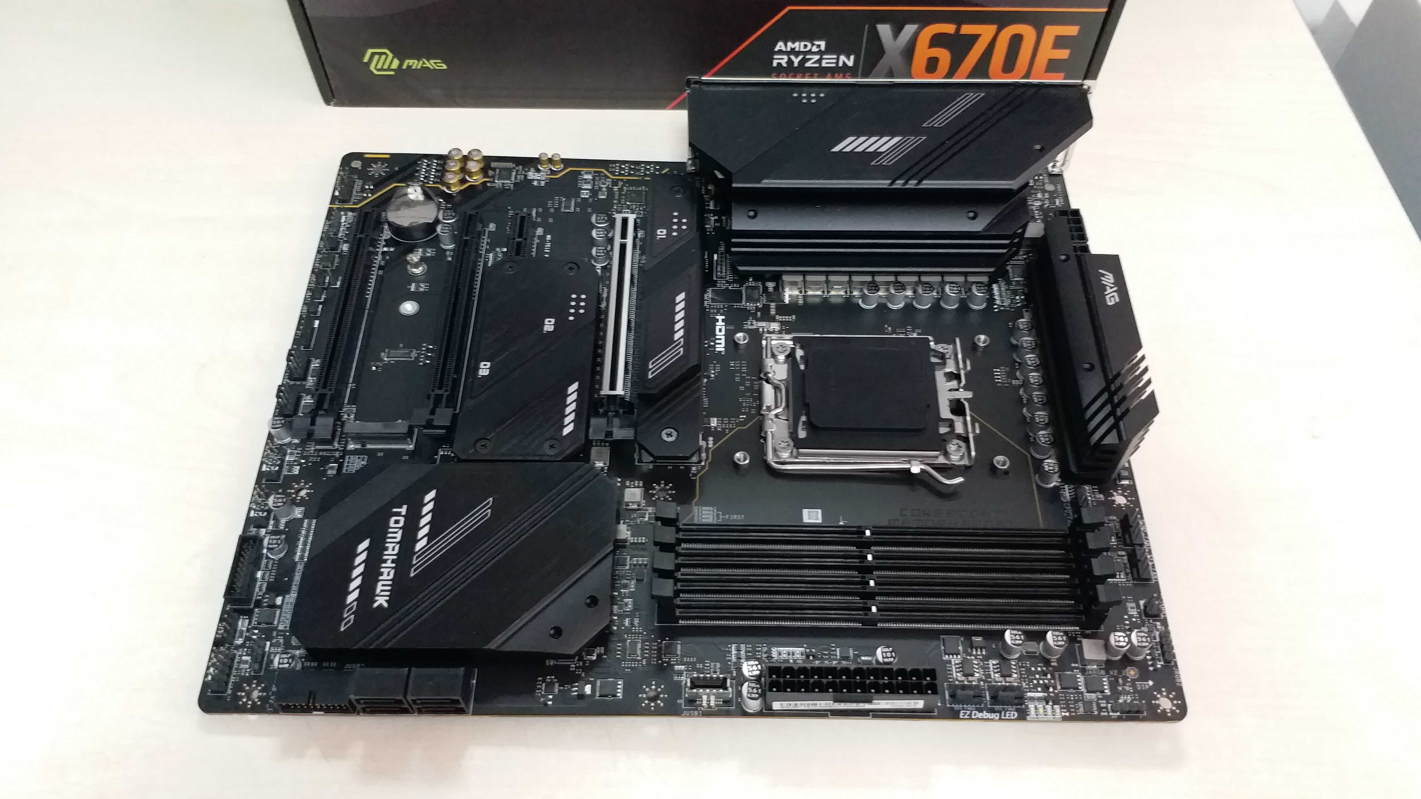 Топ плата MSI MAG X670E Tomahawk WiFi  AM5  DDR5