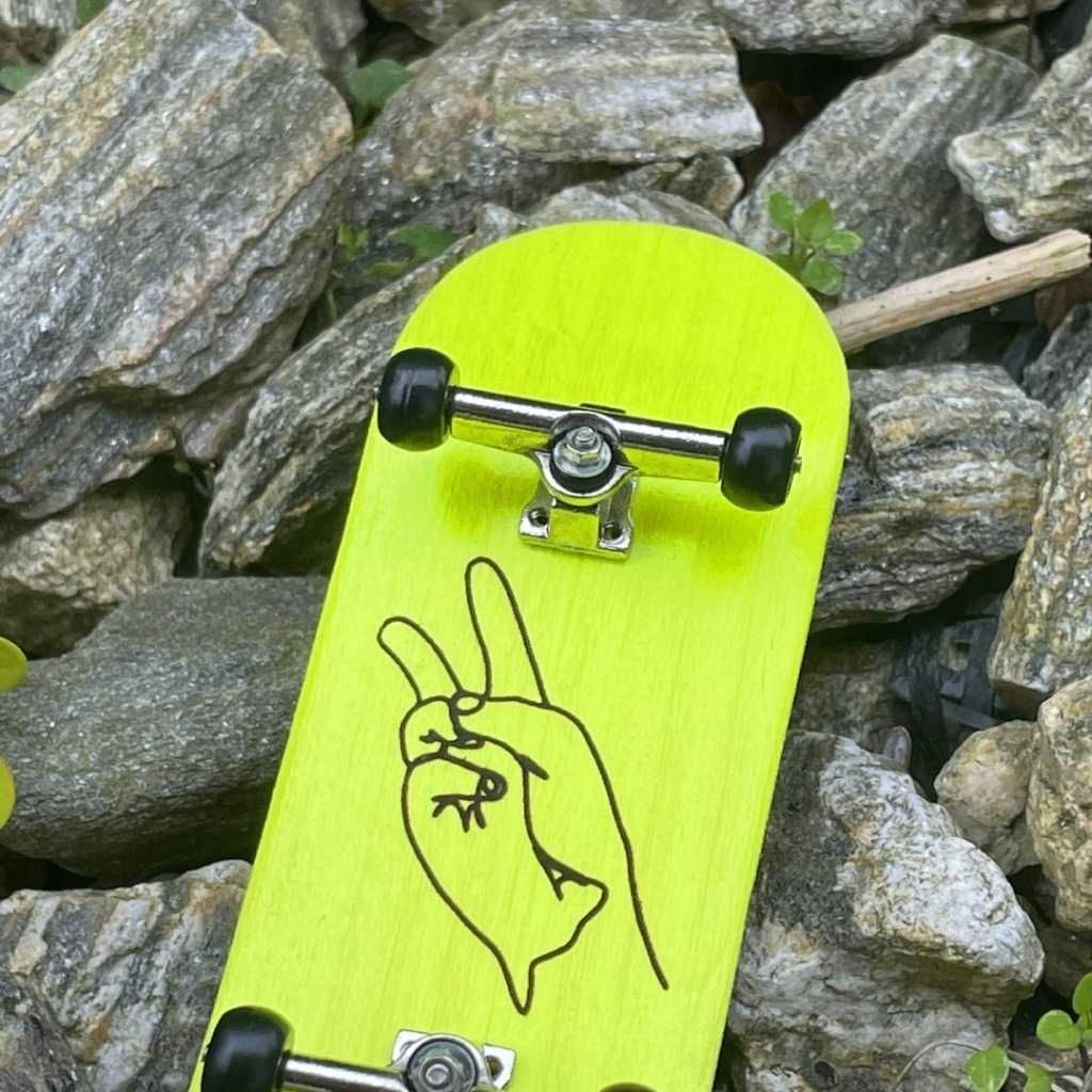 NOWY! Fingerboard Drewniany MINI Deskorolka PRO