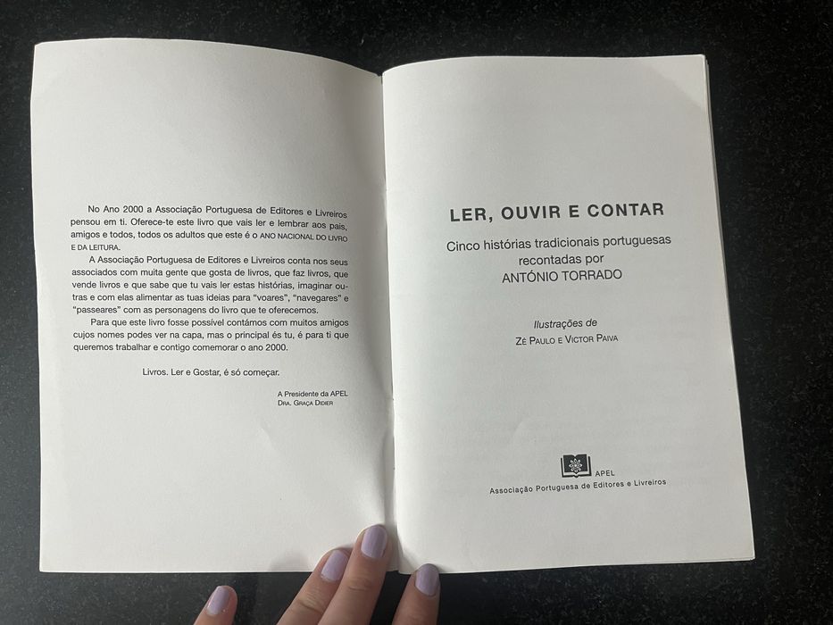 Livro “Ler, ouvir e cantar”