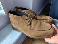 Botki męskie skórzane Massimo Dutti 41 r.